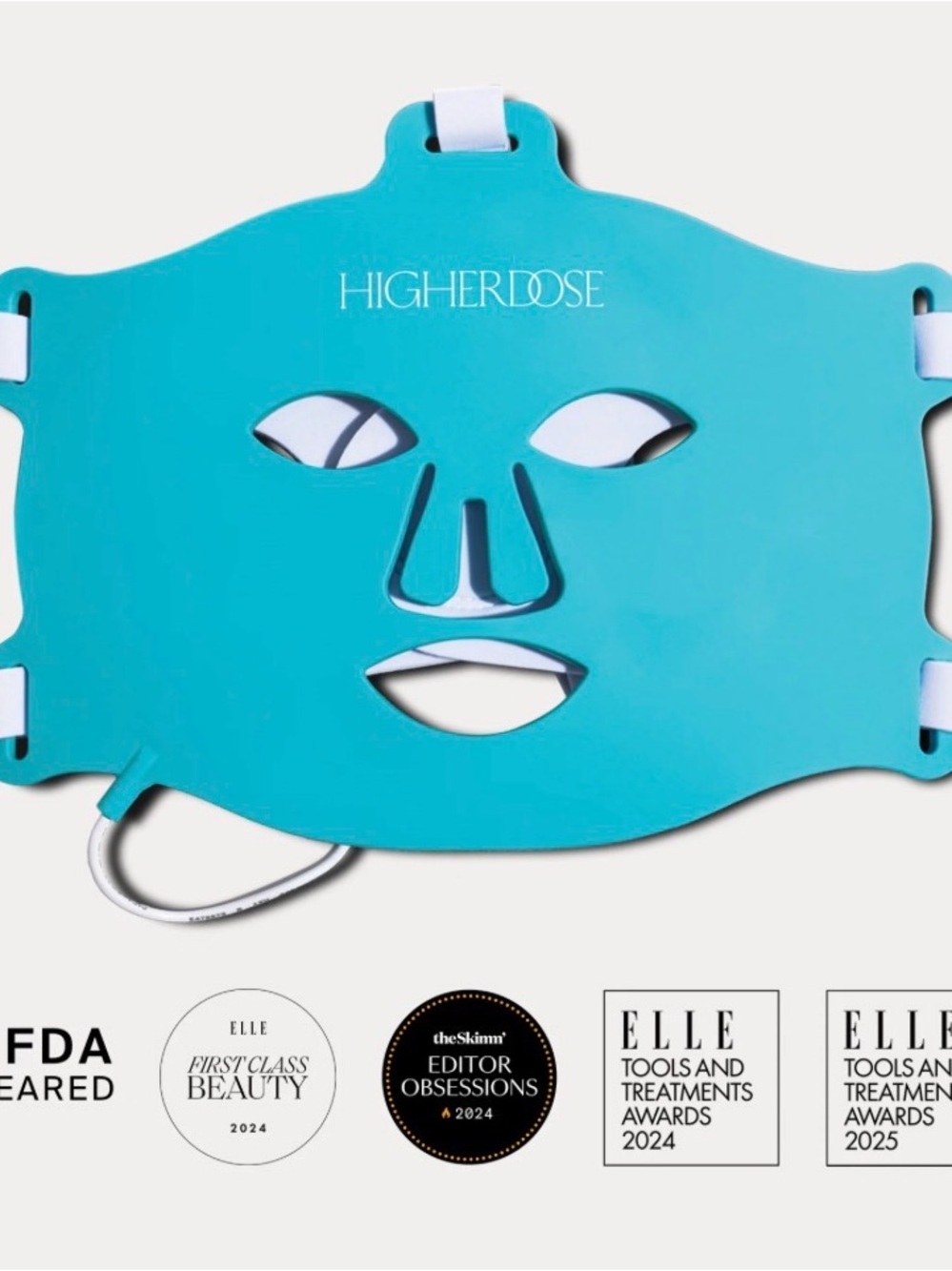 HigherDose Red Light Face Mask